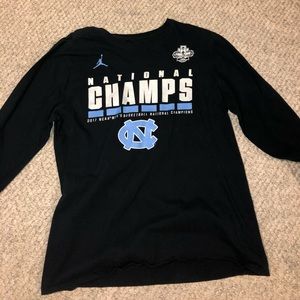 North Carolina Nike long sleeve T